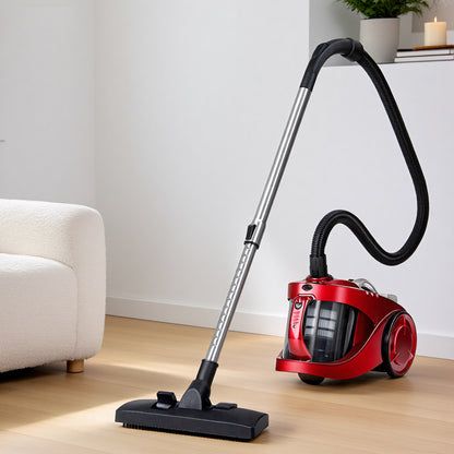 Devanti 2200W Bagless Vacuum Cleaner Red VAC-008-RD