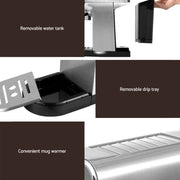 Devanti Cordless Wet Dry Vacuum Mop plus Coffee Maker Machine Espresso