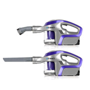 Devanti Stick Vacuum Cleaner Bagless Cordless 150W Purple VAC-CL-150-GY-PP
