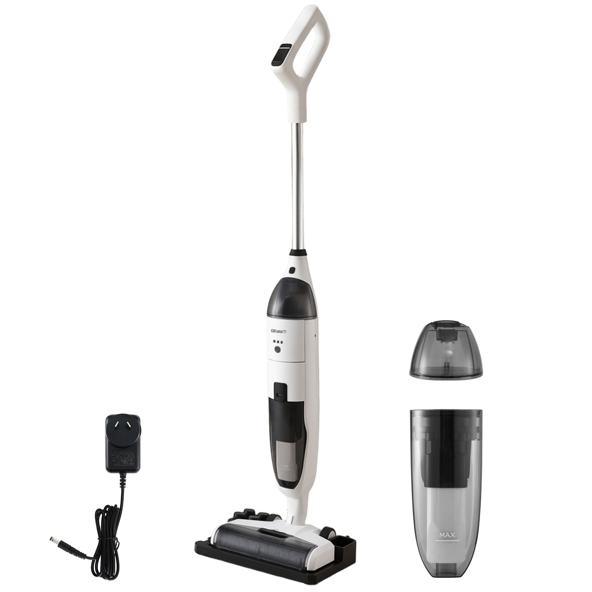 Devanti Wet Dry Stick Vacuum Cleaner 200W VAC-CL-1809-WH