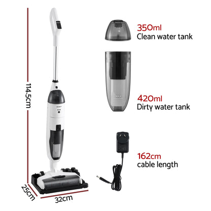 Devanti Wet Dry Stick Vacuum Cleaner 200W VAC-CL-1809-WH