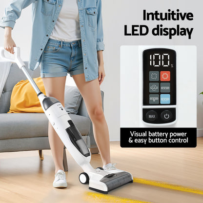 Devanti Wet Dry Stick Vacuum Cleaner 200W VAC-CL-1809-WH