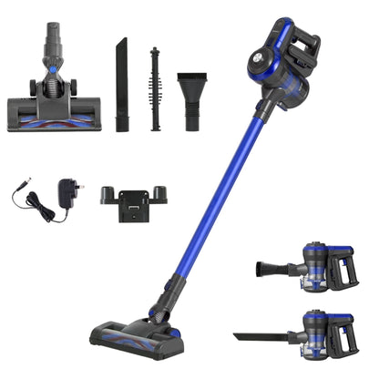 Devanti Stick Vacuum Cleaner Brushless Cordless 250W Blue VAC-CL-H-B8-BL