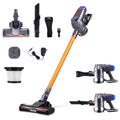 Devanti Stick Vacuum Cleaner Bagless Cordless 150W Gold VAC-CL-K7-GD
