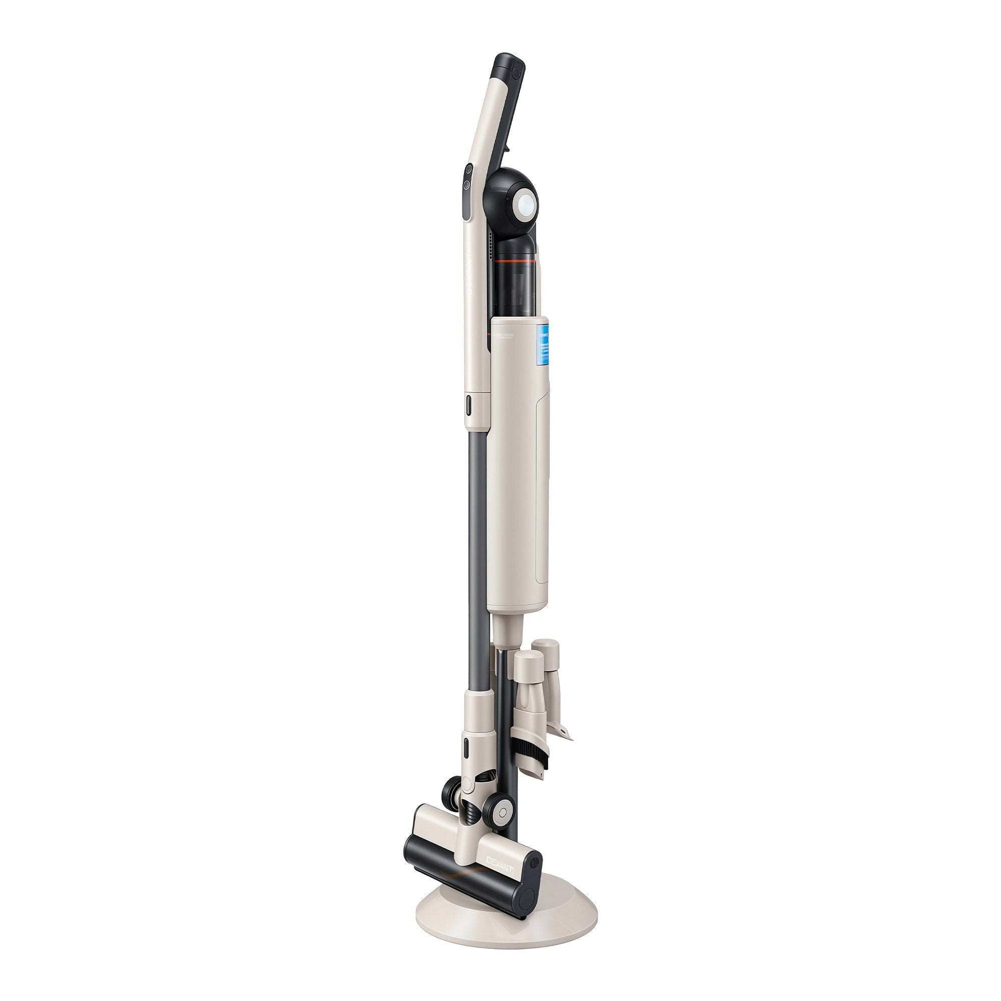 Devanti Cordless Vacuum Cleaner with Auto-Empty Dust Station, 18kPa Powerful Suction 1.05kg Lightweight VAC-CL-V1P-CE