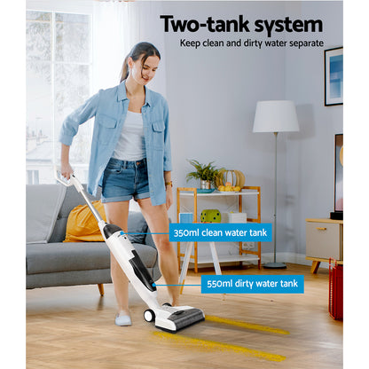 Devanti Wet Dry Stick Vacuum Cleaner 250W VAC-CL-WD-WH