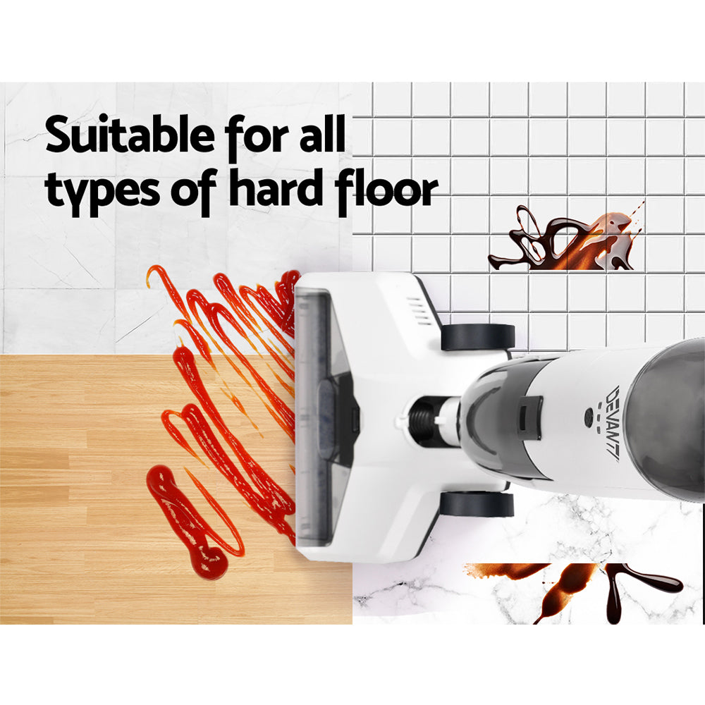 Devanti Wet Dry Stick Vacuum Cleaner 250W VAC-CL-WD-WH
