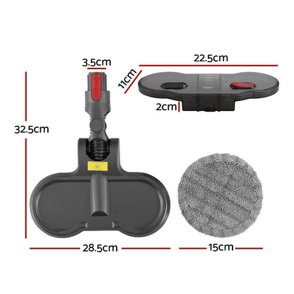 Devanti Electric Mop Head for Dyson V7 8 10 11 15 VAC-DS-EM