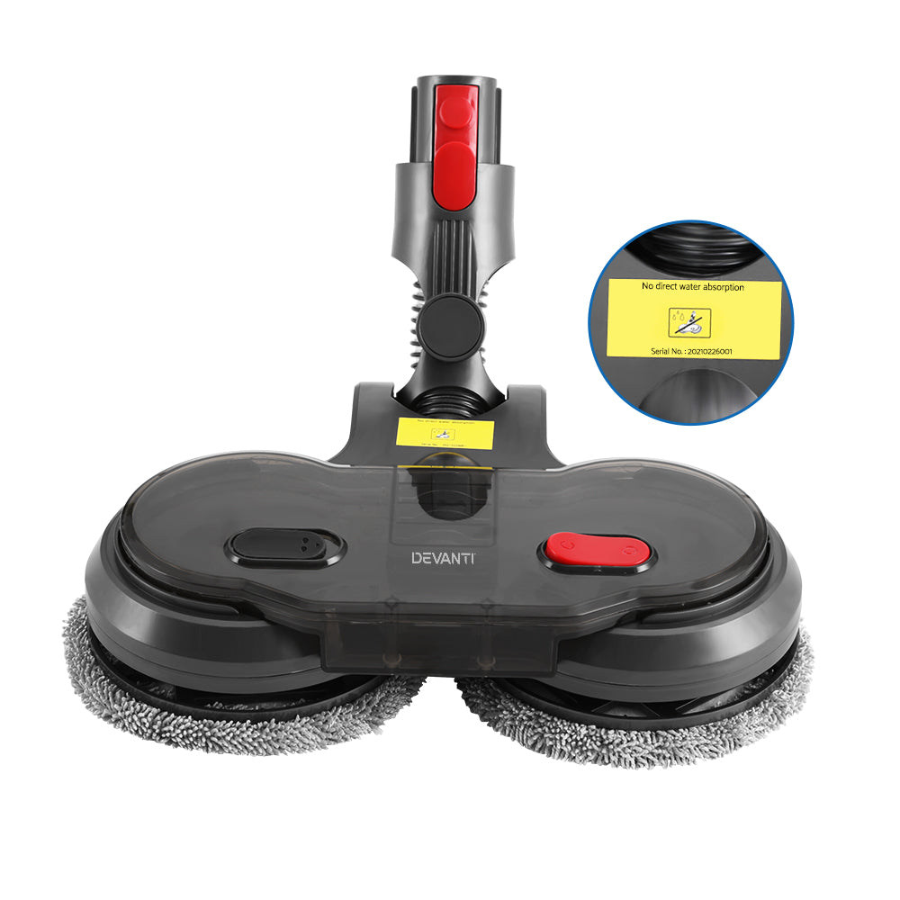 Devanti Electric Mop Head for Dyson V7 8 10 11 15 VAC-DS-EM