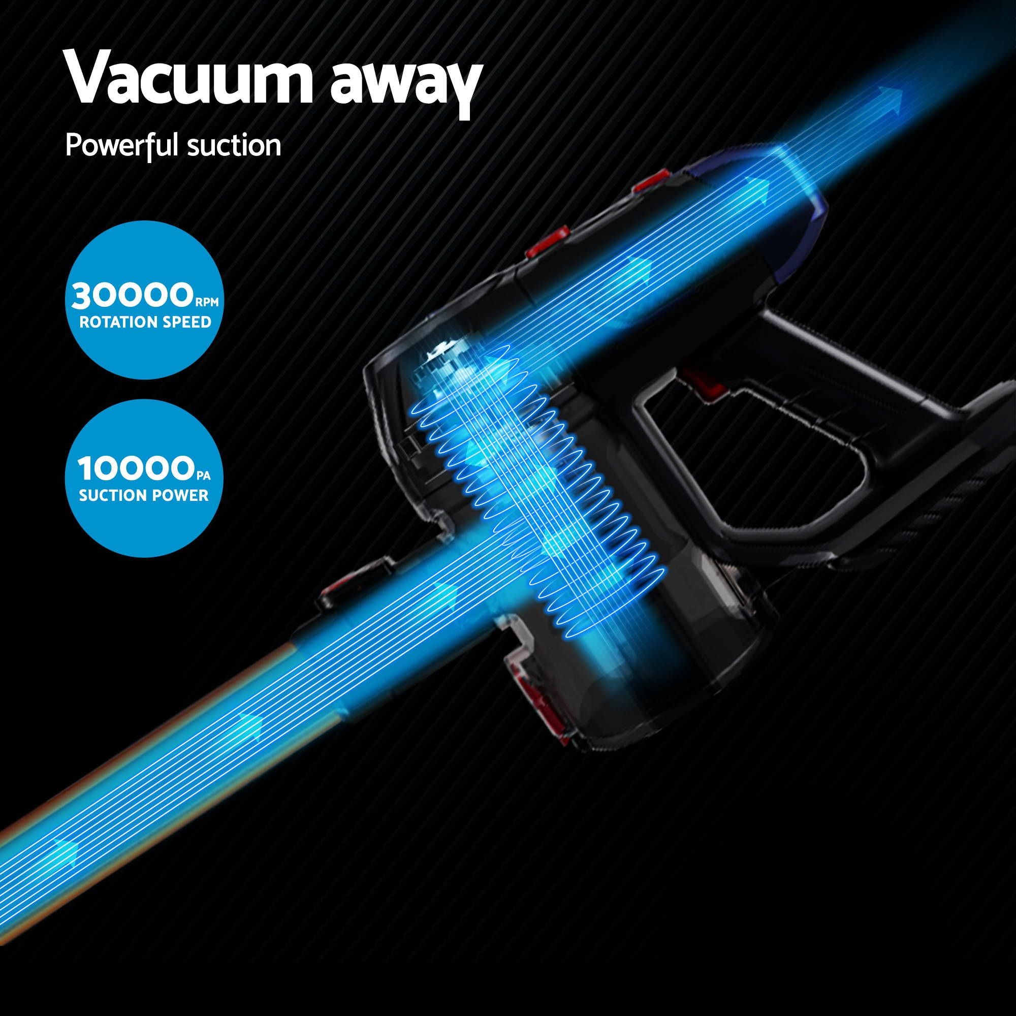 Devanti K7 Cordless Stick Vacuum Cleaner plus Coffee Maker Machine Espresso