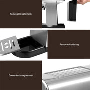 Devanti K7 Cordless Stick Vacuum Cleaner plus Coffee Maker Machine Espresso