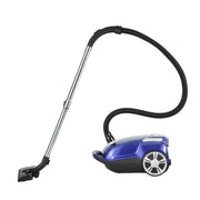 DEVANTI Bagged Vacuum Cleaner Powerful Suction for Carpet Wood Tile Floor