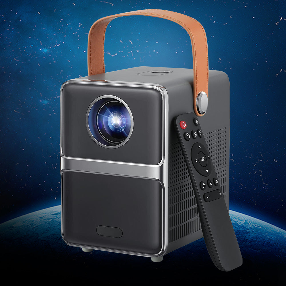 Devanti Portable Mini Video Projector 4K Wifi Home Theater HDMI Support 1080P VP-150-WIFI-4K-BK