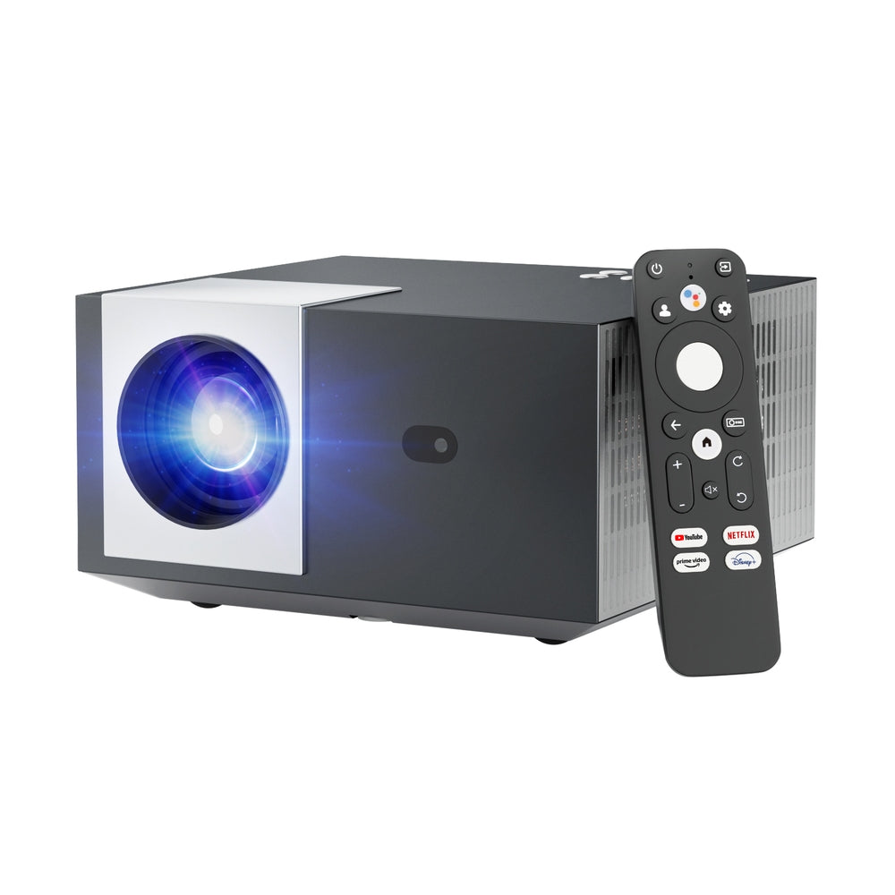 Devanti Video Project 4K 1080P Official Google TV 5G Wifi Home Cinema VP-260-WIFI-BK