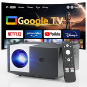 Devanti Video Project 4K 1080P Official Google TV 5G Wifi Home Cinema VP-260-WIFI-BK