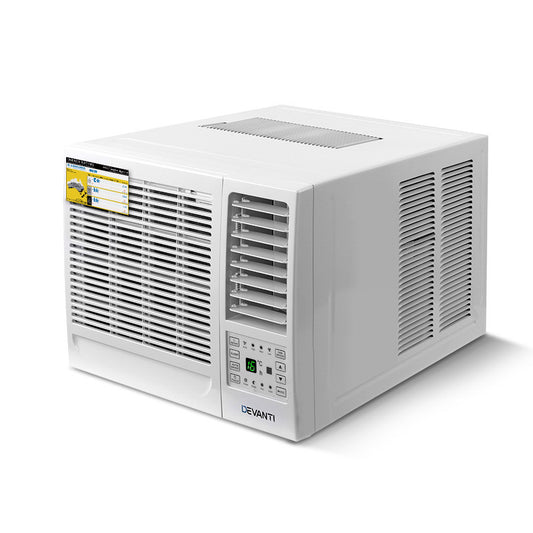 Devanti Window Air Conditioner 1.7kW WAC-05C-WH