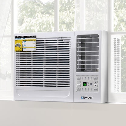 Devanti Window Air Conditioner 1.7kW WAC-05C-WH