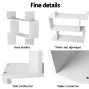 Artiss Bed Frame King Single and Bookshelf WBED-03KS-FURNI-DIS-AB