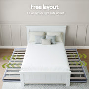 Artiss Bed Frame King Single and Bookshelf WBED-03KS-FURNI-DIS-AB