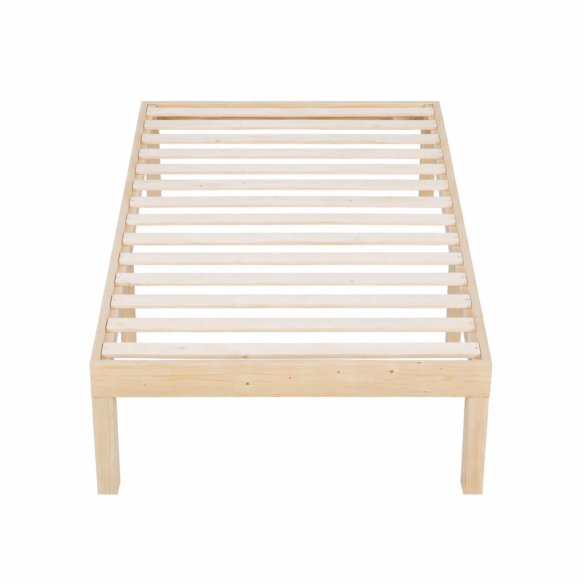 Artiss Bed Frame Single Size Wooden Base Mattress Platform Timber Pine BRUNO