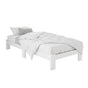 Artiss Bed Frame King Single Size Wooden White JADE WBED-F-BASE-JADE-KS