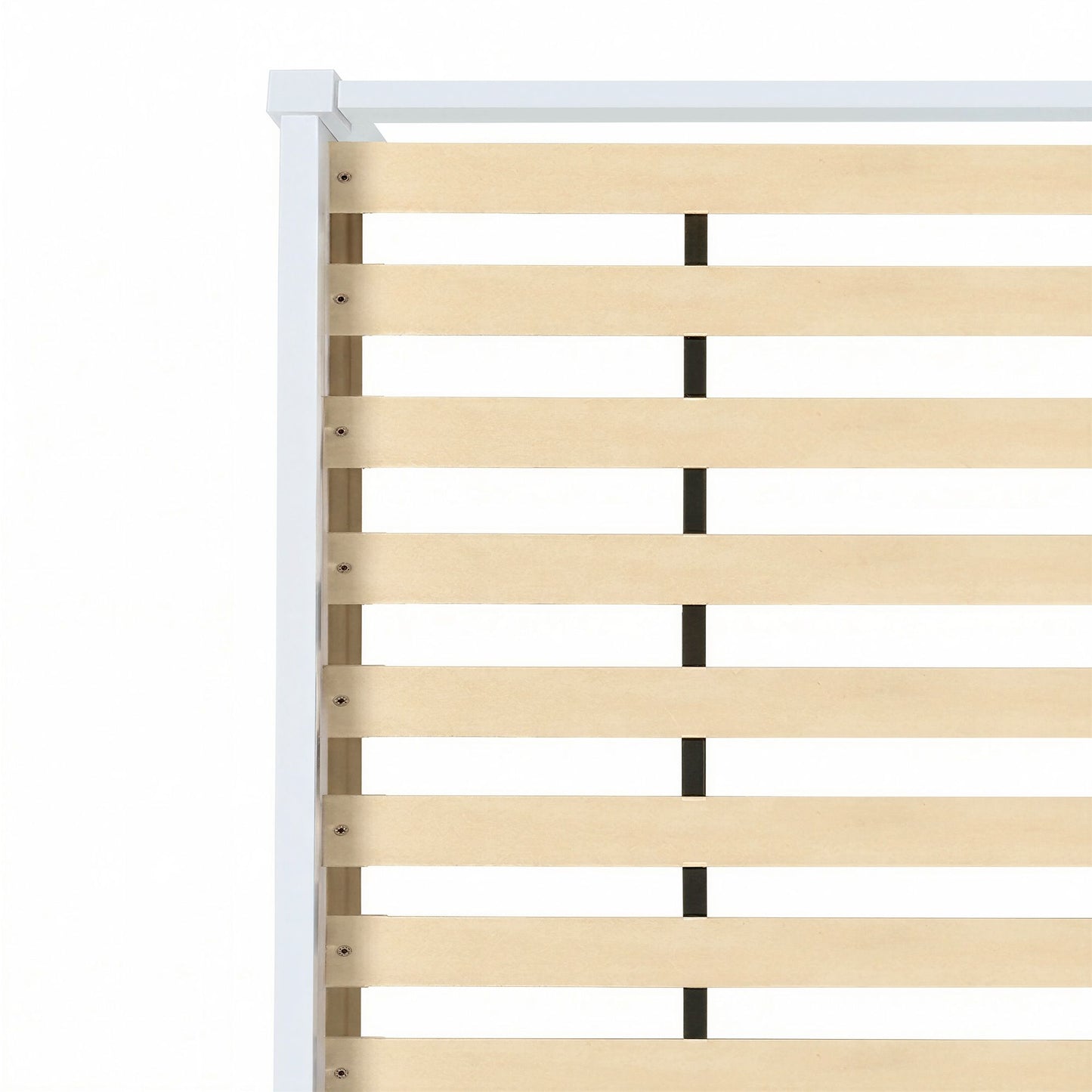 Artiss Bed Frame King Single Size Wooden White JADE WBED-F-BASE-JADE-KS