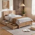 Artiss King Single Size Bed Frame with 2 Drawers Bedroom Furniture