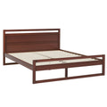 Artiss WITTON Walnut Queen Bed Frame