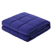 Giselle Bedding Weighted Blanket 11KG Kids Adults Heavy Gravity Relax Calm Blue WBLANKET-CT-11KG-BU