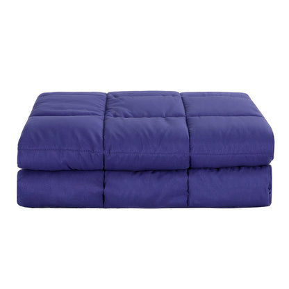Giselle Bedding Weighted Blanket 9KG Kids Adults Heavy Gravity Relax Calm Blue WBLANKET-CT-9KG-BU