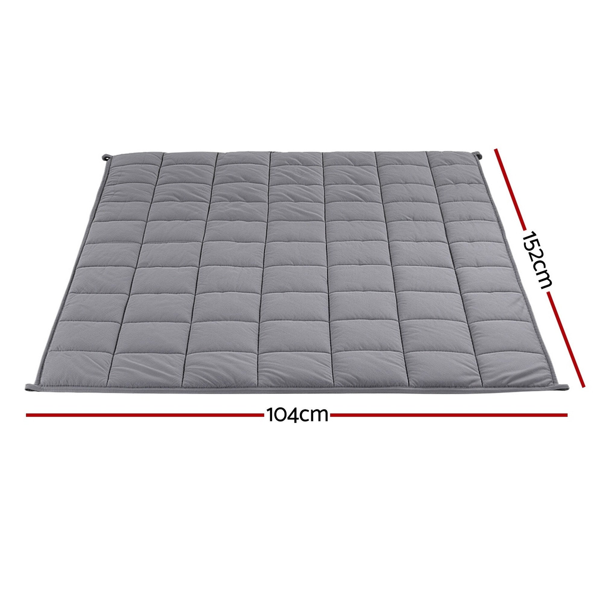 Giselle Bedding Weighted Blanket Fleece Sherpa Heavy Blanket 4.5KG WBLANKET-DUAL-152-45KG