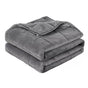 Giselle 11KG Weighted Blanket Adults Kid Anti Anxiety Gravity Blankets Sherpa Fleece WBLANKET-DUAL-203-11KG