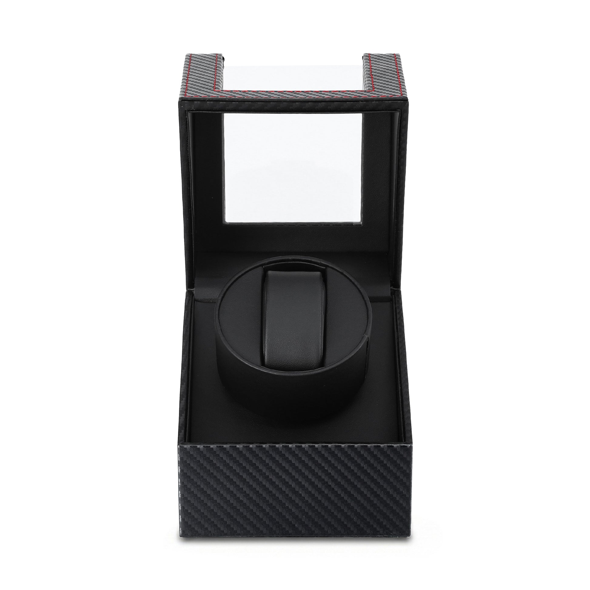 Embellir Watch Winder Box Automatic Single Quiet Carbon Fibre Black WBX-WIN-SINGLE-BK