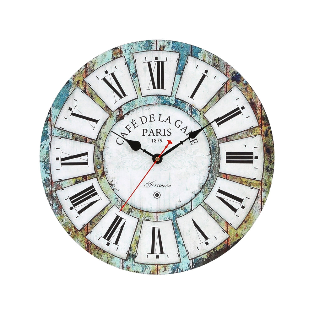 Artiss 40CM Wall Clock Rustic Design WC-40-UV