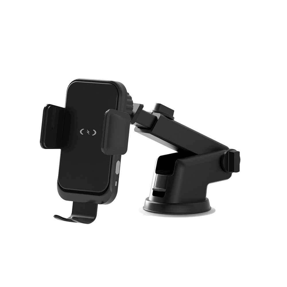 Devanti Wireless Car Charger Fast Charging Car Mount Vent Suction cup WC-A-001-BK