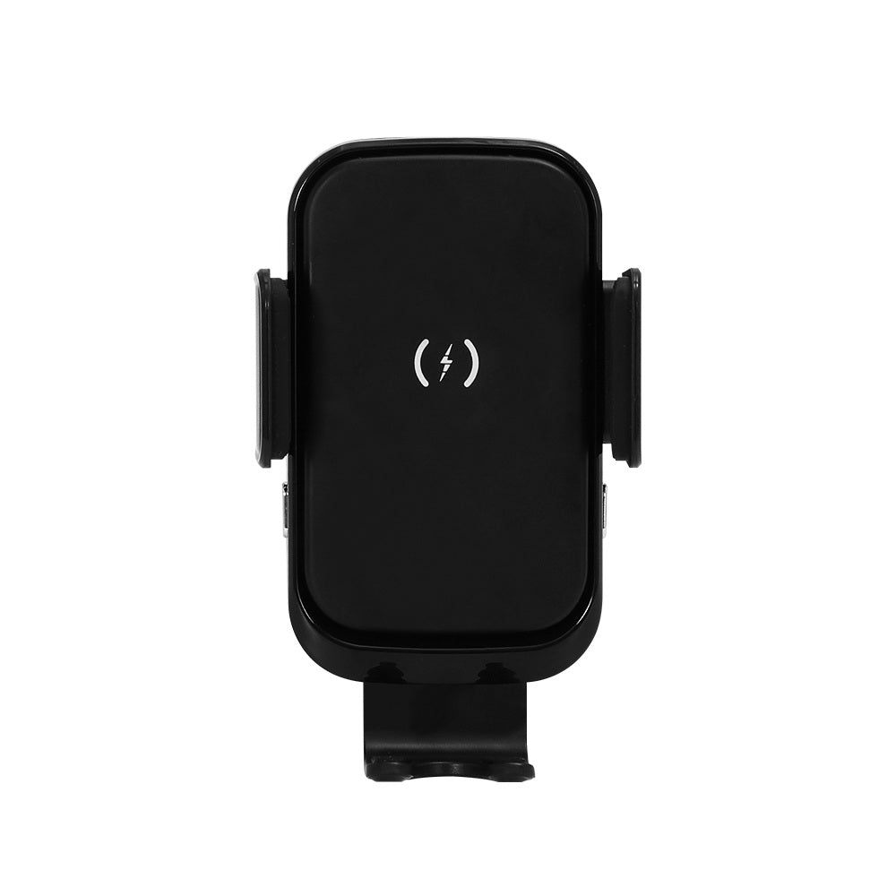 Devanti Wireless Car Charger Fast Charging Car Mount Vent Suction cup WC-A-001-BK