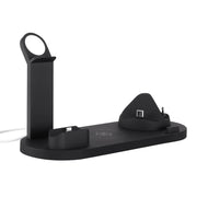 Devanti 4 in 1 Wireless Charger Multi-function Station for Phone Airpod iWatch 15W WC-A-063-15W-BK