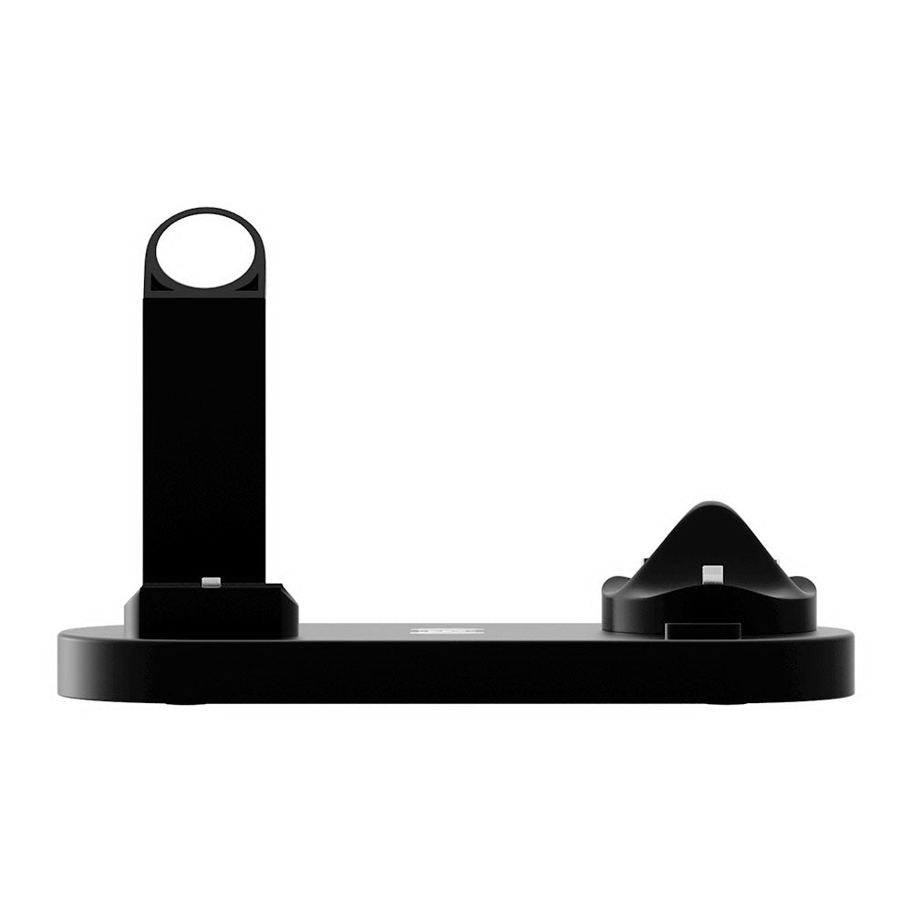 Devanti 4-in-1 Wireless Charger Dock Multi-function Charging Station for Phone WC-A-063-BK