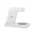 Devanti 4-in-1 Wireless Charger Dock Fast Charging for Phone White WC-A-101-WH