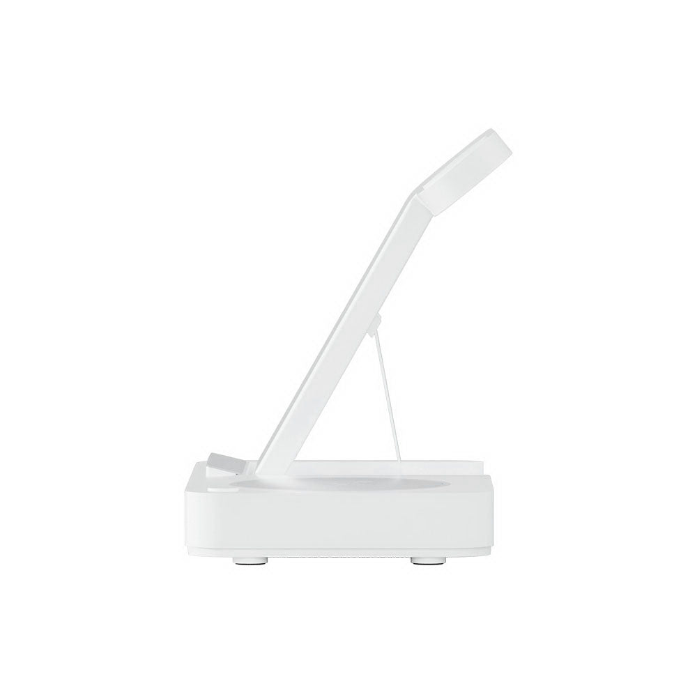 Devanti 4-in-1 Wireless Charger Dock Fast Charging for Phone White WC-A-101-WH