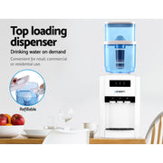 Devanti Water Cooler Dispenser Bench Top 22L WD-1103-22L-WH