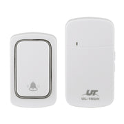 UL-tech Wireless Doorbell Plugin Receiver WD-1RECEIVER-WH