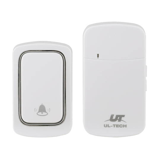 UL-tech Wireless Doorbell Plugin Receiver WD-1RECEIVER-WH