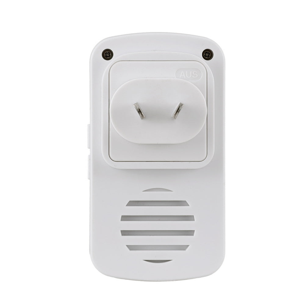 UL-tech Wireless Doorbell Plugin Receiver WD-1RECEIVER-WH