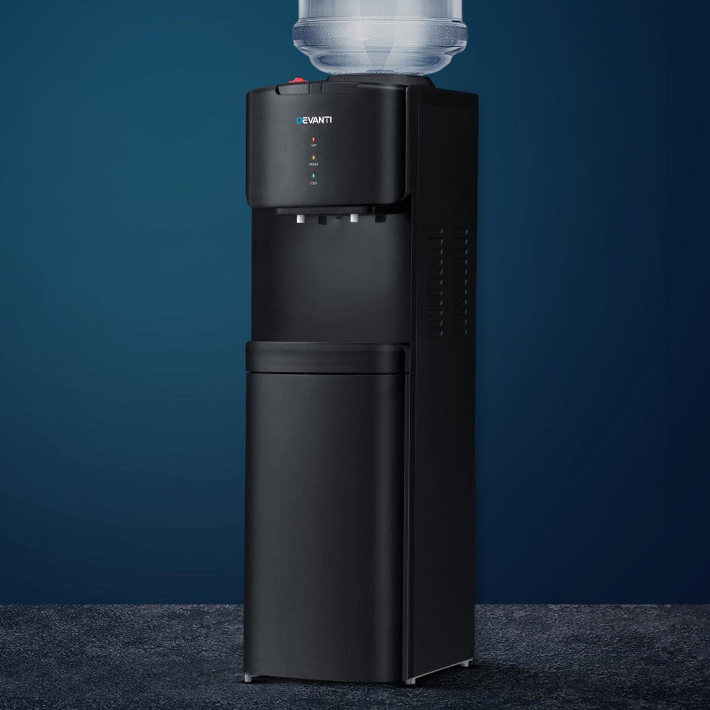 Devanti Water Cooler Dispenser Stand Black WD-5212-BK