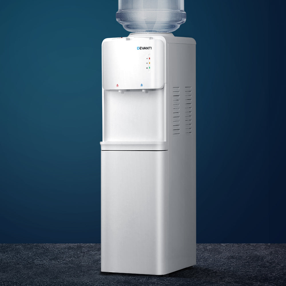 Devanti Water Cooler Dispenser Stand White WD-5312-C-WH