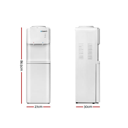 Devanti Water Cooler Dispenser Stand White WD-5312-C-WH