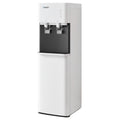 Devanti 2 Taps Water Cooler Dispenser Bottom Loading Dispenser Chiller Filter Purifier WD-608-2T-WH