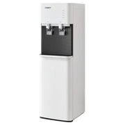 Devanti 2 Taps Water Cooler Dispenser Bottom Loading Dispenser Chiller Filter Purifier WD-608-2T-WH