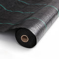 Instahut 2x50m Weed Mat 110GSM Weed Control Mat Plant WD-B-2X50-110G-BK